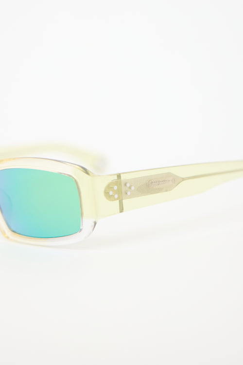 Jacquemus Les Lunettes Altu Mirrored Sunglasses