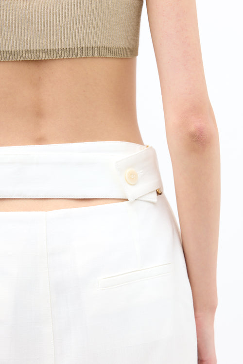 Jacquemus Les Sculptures Midi Skirt