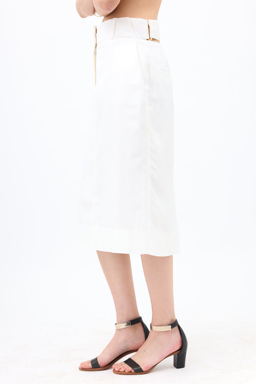 Jacquemus Les Sculptures Midi Skirt