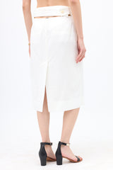 Jacquemus Les Sculptures Midi Skirt