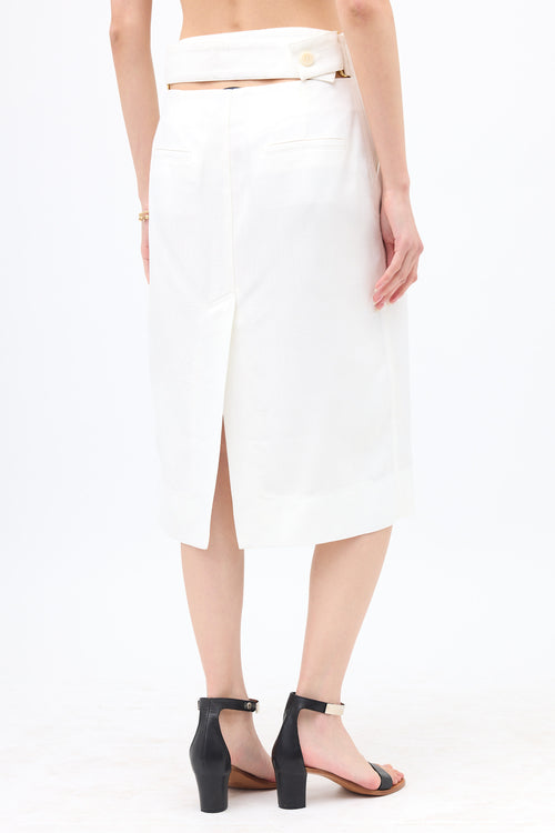 Jacquemus Les Sculptures Midi Skirt