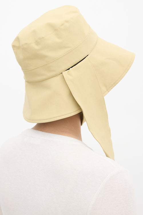 Jacquemus Light Green Nylon & Cotton Le Bob Bando Bucket Hat