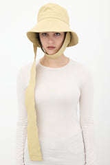 Jacquemus Light Green Nylon & Cotton Le Bob Bando Bucket Hat