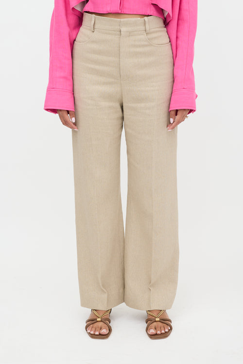 Jacquemus Linen Le Papier Trouser