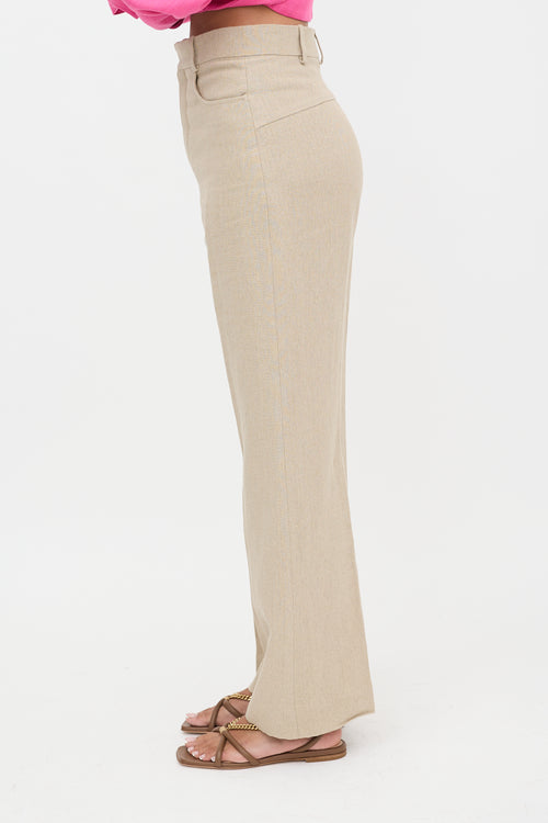 Jacquemus Linen Le Papier Trouser
