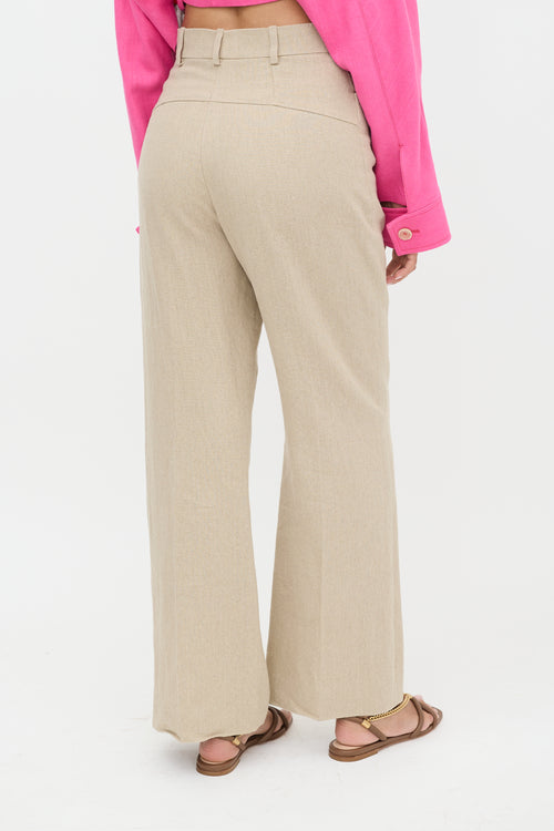 Jacquemus Linen Le Papier Trouser