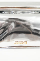 Jacquemus Metallic Leather The Rond Carré Clutch