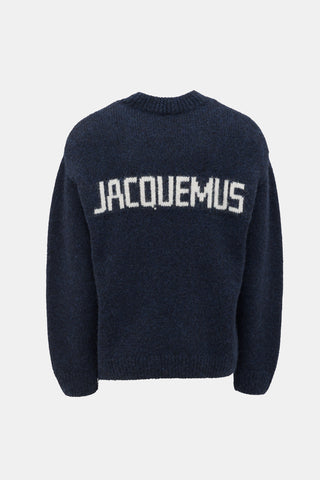 Jacquemus Logo Intarsia Sweater
