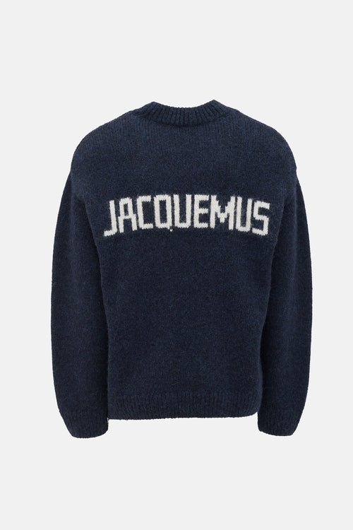 Jacquemus Logo Intarsia Sweater