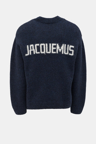 Jacquemus Logo Intarsia Sweater