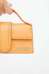 Jacquemus Orange Le Raphia Le Bambino Crossbody Bag