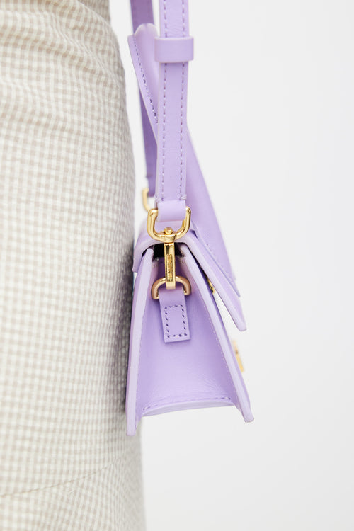 Jacquemus Pastel Purple Le Chiquito Bag