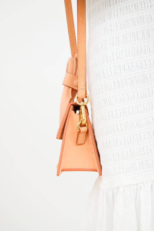 Jacquemus Orange Chiquito Noeud Bag