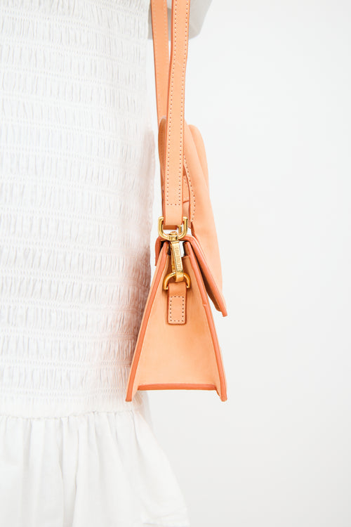 Jacquemus Orange Chiquito Noeud Bag