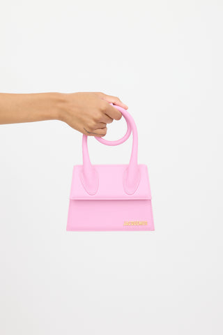 Jacquemus Pink Le Chiquito Noeud Bag