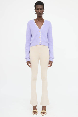Jacquemus Mohair Le Lazo Knit Cardigan