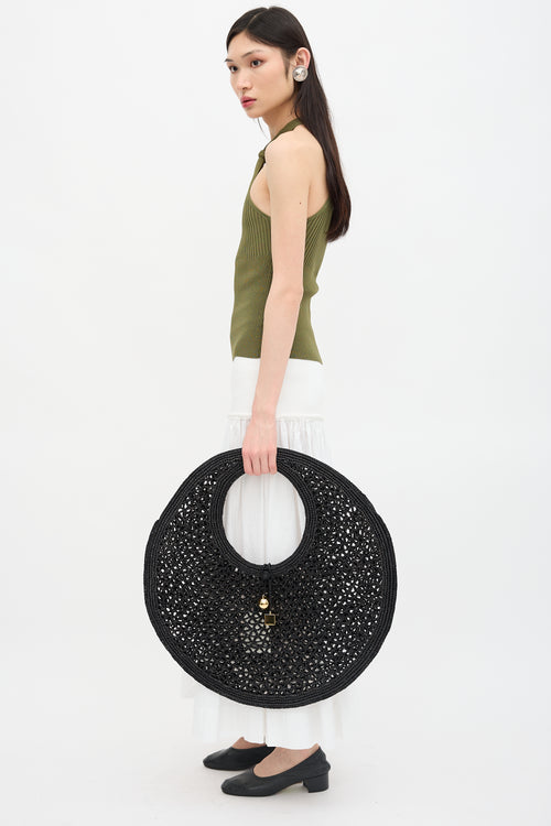 Raffia Le Rond Spiaggia Bag