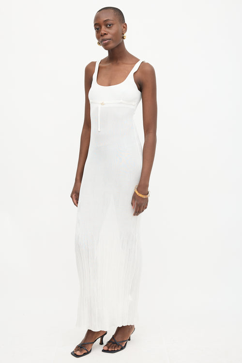 Jacquemus Rib Knit Maxi Dress