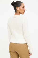 Jacquemus Ribbed Knit Cardigan