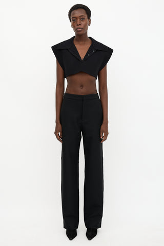Jacquemus Sleeveless Cropped Polo