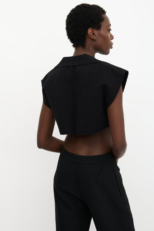 Jacquemus Sleeveless Cropped Polo