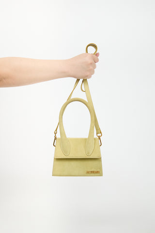 Jacquemus Suede Medium Le Chiquito Crossbody Bag