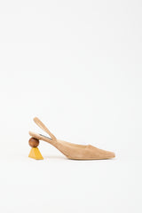 Jacquemus Suede Sao Slingback Heel