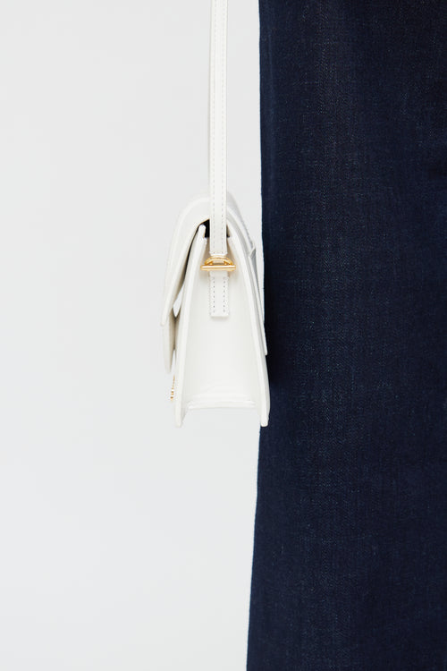 Jacquemus White Le Bambino Shoulder Bag