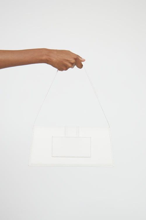 Jacquemus White Le Bambino Shoulder Bag