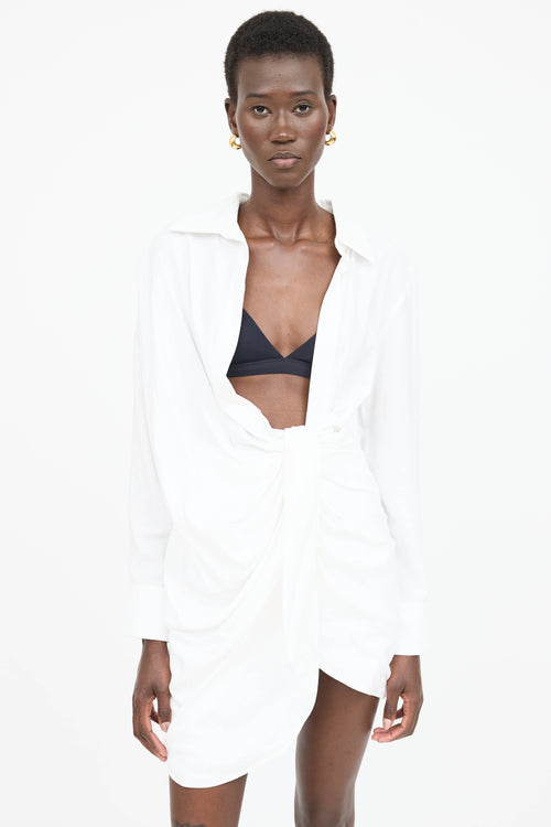 Jacquemus Le Splash Draped Dress