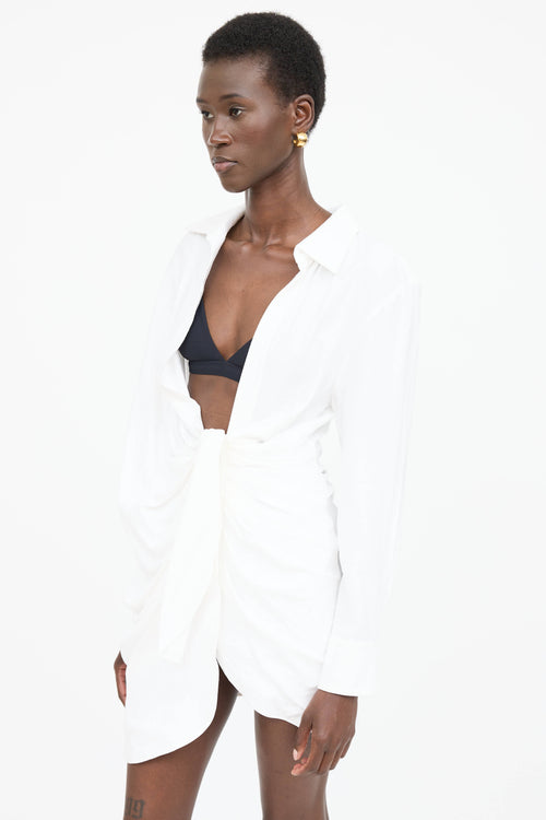 Jacquemus Le Splash Draped Dress