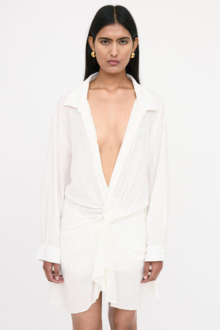 Jacquemus La Riviera Twist Dress