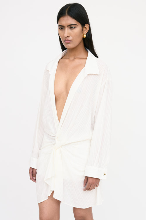 Jacquemus La Riviera Twist Dress