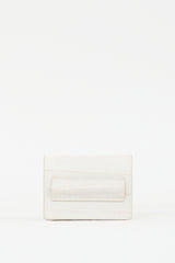 Jacquemus White Leather La Cienture Belt Bag