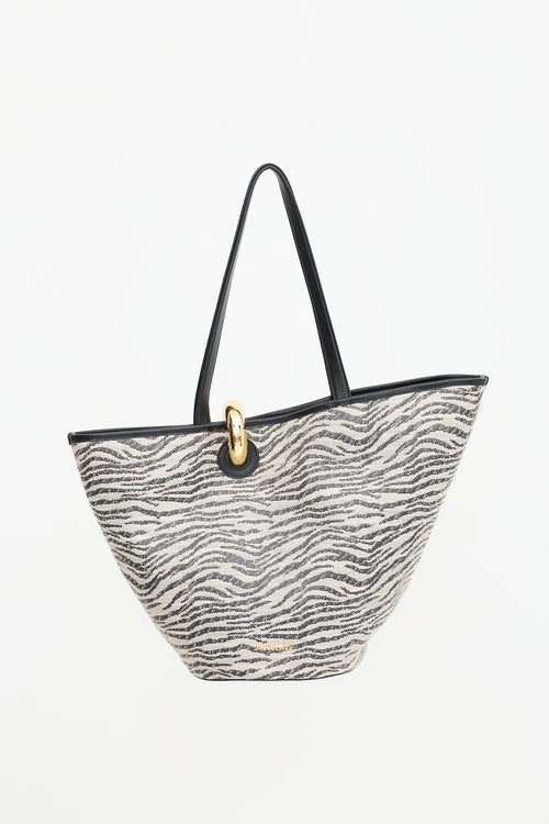 Jacquemus Woven Patterned Bambola Tote