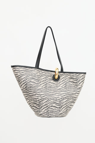 Jacquemus Woven Patterned Bambola Tote
