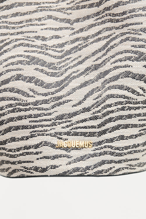 Jacquemus Woven Patterned Bambola Tote