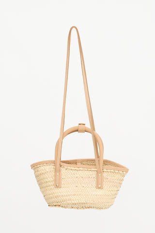 Jacquemus Woven Small Soli Bucket Bag