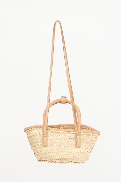 Jacquemus Woven Small Soli Bucket Bag