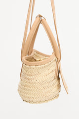 Jacquemus Woven Small Soli Bucket Bag