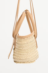 Jacquemus Woven Small Soli Bucket Bag