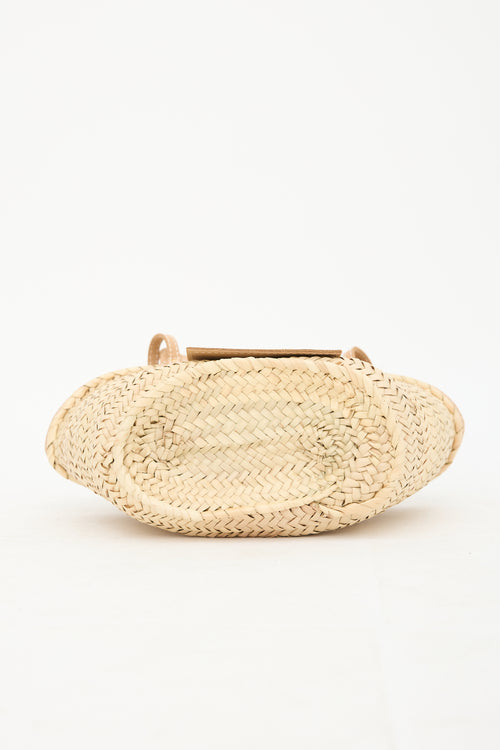 Jacquemus Woven Small Soli Bucket Bag