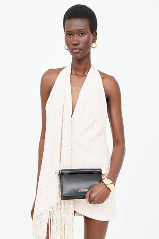 JacquemusLeather The Rond Carré Clutch