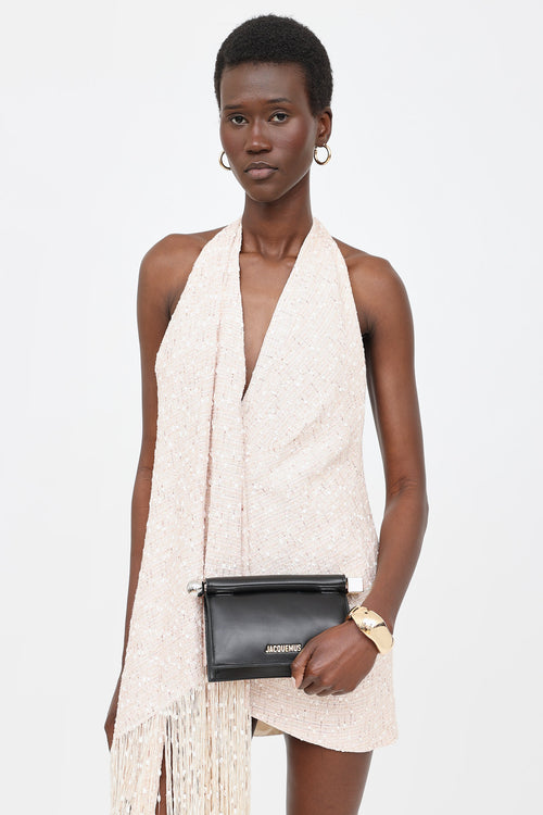 Jacquemus Leather The Rond Carré Clutch