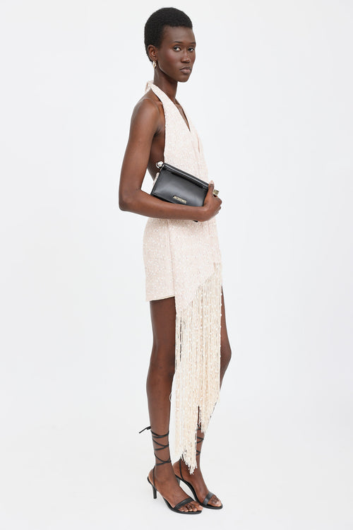 Jacquemus Leather The Rond Carré Clutch