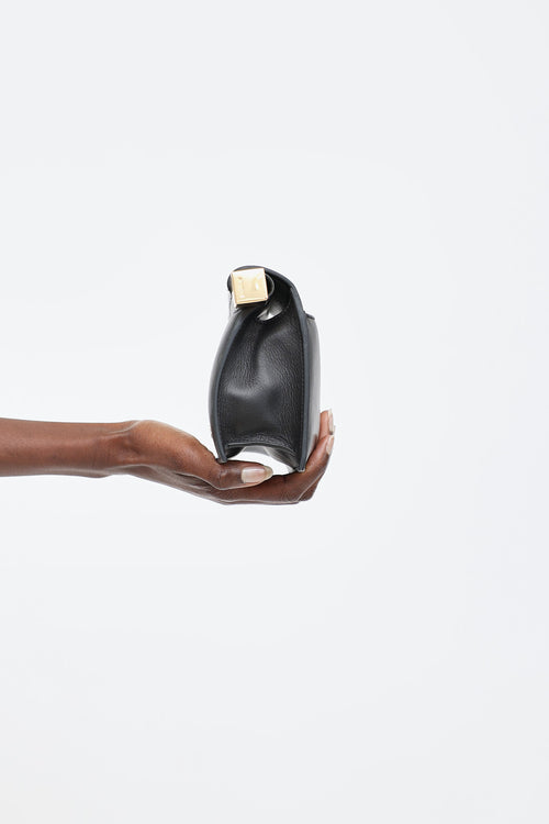 Jacquemus Leather The Rond Carré Clutch