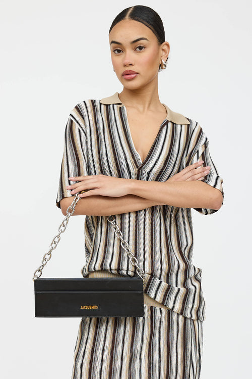 Jacquemus Leather Le Sac Ciuciu Slim Bag