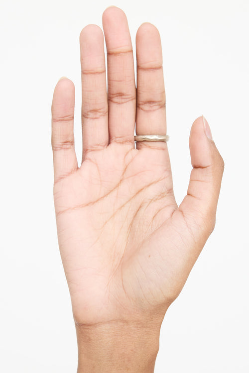 Jamie JosephSterling Silver 14K Yellow Gold Chrysoprase Ring