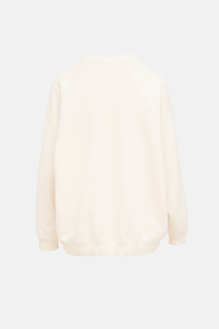  Velvet Underground Print Sweatshirt