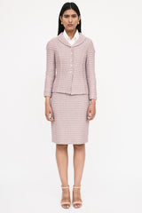 St.John Knit Tweed Co-Ord Set
